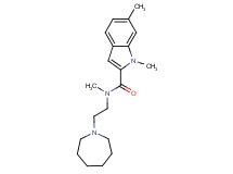 N-(2-azepan-1-ylethyl)-N,1,6-trimethyl-1H-indole-2-carboxamide