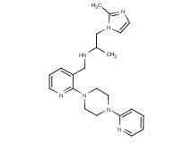 1-(2-methyl-1H-imidazol-1-yl)-N-{[2-(4-pyridin-2-ylpiperazin-1-yl)pyridin-3-yl]methyl}propan-2-amine
