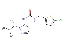 N-[(5-chloro-2-thienyl)methyl]-N'-[1-(1,2-dimethylpropyl)-1H-pyrazol-5-yl]urea