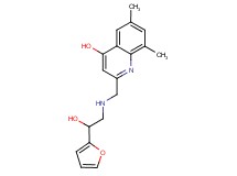 2-({[2-(2-furyl)-2-hydroxyethyl]amino}methyl)-6,8-dimethylquinolin-4-ol