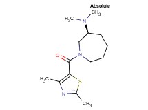 (3S)-1-[(2,4-dimethyl-1,3-thiazol-5-yl)carbonyl]-N,N-dimethylazepan-3-amine