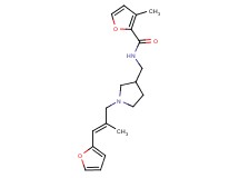 N-({1-[(2E)-3-(2-furyl)-2-methylprop-2-en-1-yl]pyrrolidin-3-yl}methyl)-3-methyl-2-furamide