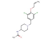 N-{1-[4-(allyloxy)-3,5-dichlorobenzyl]piperidin-4-yl}acetamide