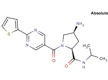 (4S)-4-amino-N-isopropyl-1-{[2-(2-thienyl)pyrimidin-5-yl]carbonyl}-L-prolinamide
