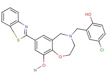 7-(1,3-benzothiazol-2-yl)-4-(5-chloro-2-hydroxybenzyl)-2,3,4,5-tetrahydro-1,4-benzoxazepin-9-ol
