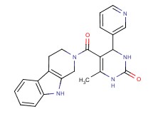 6-methyl-4-pyridin-3-yl-5-(1,3,4,9-tetrahydro-2H-beta-carbolin-2-ylcarbonyl)-3,4-dihydropyrimidin-2(1H)-one