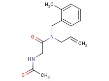 2-(acetylamino)-N-allyl-N-(2-methylbenzyl)acetamide