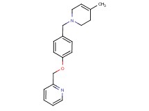 2-({4-[(4-methyl-3,6-dihydropyridin-1(2H)-yl)methyl]phenoxy}methyl)pyridine