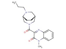 1-methyl-3-{[(1R*,5R*)-6-propyl-3,6-diazabicyclo[3.2.2]non-3-yl]carbonyl}-2(1H)-quinoxalinone