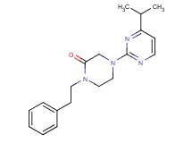 4-(4-isopropylpyrimidin-2-yl)-1-(2-phenylethyl)piperazin-2-one