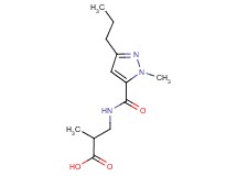 2-methyl-3-{[(1-methyl-3-propyl-1H-pyrazol-5-yl)carbonyl]amino}propanoic acid