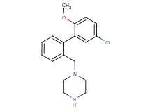1-[(5'-chloro-2'-methoxybiphenyl-2-yl)methyl]piperazine