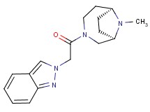 2-{2-[(1R*,6S*)-9-methyl-3,9-diazabicyclo[4.2.1]non-3-yl]-2-oxoethyl}-2H-indazole