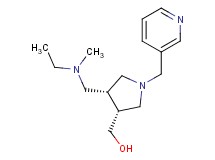 [(3R*,4R*)-4-{[ethyl(methyl)amino]methyl}-1-(pyridin-3-ylmethyl)pyrrolidin-3-yl]methanol