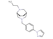 (1S*,5R*)-6-propyl-3-[4-(1H-pyrazol-1-yl)benzyl]-3,6-diazabicyclo[3.2.2]nonane