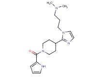 N,N-dimethyl-3-{2-[1-(1H-pyrrol-2-ylcarbonyl)piperidin-4-yl]-1H-imidazol-1-yl}propan-1-amine