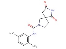 N-(2,5-dimethylphenyl)-6,8-dioxo-2,7-diazaspiro[4.4]nonane-2-carboxamide
