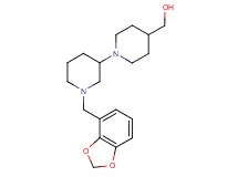 [1'-(1,3-benzodioxol-4-ylmethyl)-1,3'-bipiperidin-4-yl]methanol