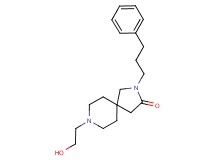 8-(2-hydroxyethyl)-2-(3-phenylpropyl)-2,8-diazaspiro[4.5]decan-3-one