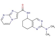 N-[2-(dimethylamino)-5,6,7,8-tetrahydro-5-quinazolinyl]imidazo[1,2-a]pyrimidine-2-carboxamide