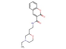 N-[2-(4-ethylmorpholin-2-yl)ethyl]-2-oxo-2H-chromene-3-carboxamide