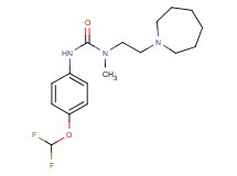 N-(2-azepan-1-ylethyl)-N'-[4-(difluoromethoxy)phenyl]-N-methylurea