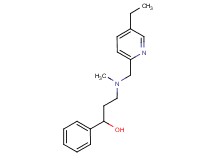 3-[[(5-ethylpyridin-2-yl)methyl](methyl)amino]-1-phenylpropan-1-ol