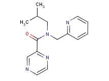 N-isobutyl-N-(pyridin-2-ylmethyl)pyrazine-2-carboxamide