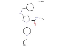 (4R)-4-[(cyclohexylmethyl)amino]-N-methyl-1-(1-propyl-4-piperidinyl)-L-prolinamide