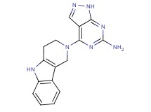 4-(1,3,4,5-tetrahydro-2H-pyrido[4,3-b]indol-2-yl)-1H-pyrazolo[3,4-d]pyrimidin-6-amine