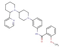 2-methoxy-N-{3-[2-(2-pyridinyl)-1,4'-bipiperidin-1'-yl]phenyl}benzamide