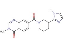 7-{[3-(1H-imidazol-2-yl)-1-piperidinyl]carbonyl}-3-methyl-4(3H)-quinazolinone