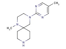 1-methyl-4-(5-methyl-2-pyrimidinyl)-1,4,9-triazaspiro[5.5]undecane dihydrochloride