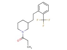 1-propionyl-3-{2-[2-(trifluoromethyl)phenyl]ethyl}piperidine