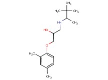 1-(2,4-dimethylphenoxy)-3-[(1,2,2-trimethylpropyl)amino]-2-propanol