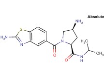 (2S,4S)-4-amino-1-[(2-amino-1,3-benzothiazol-5-yl)carbonyl]-N-isopropylpyrrolidine-2-carboxamide
