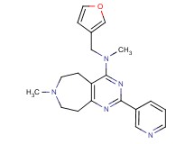 N-(3-furylmethyl)-N,7-dimethyl-2-pyridin-3-yl-6,7,8,9-tetrahydro-5H-pyrimido[4,5-d]azepin-4-amine