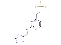 N-(1H-1,2,4-triazol-3-ylmethyl)-4-(3,3,3-trifluoropropyl)pyrimidin-2-amine