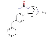 (1S*,6R*)-N-(3-benzylphenyl)-3-methyl-3,9-diazabicyclo[4.2.1]nonane-9-carboxamide