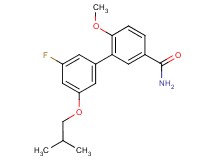 3'-fluoro-5'-isobutoxy-6-methoxybiphenyl-3-carboxamide
