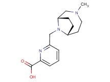 6-{[(1S*,6R*)-3-methyl-3,9-diazabicyclo[4.2.1]non-9-yl]methyl}pyridine-2-carboxylic acid