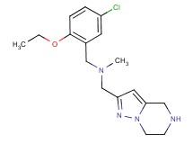 (5-chloro-2-ethoxybenzyl)methyl(4,5,6,7-tetrahydropyrazolo[1,5-a]pyrazin-2-ylmethyl)amine dihydrochloride