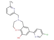7-(5-chloropyridin-2-yl)-4-[(6-methylpyridin-2-yl)methyl]-2,3,4,5-tetrahydro-1,4-benzoxazepin-9-ol