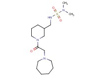 N'-{[1-(1-azepanylacetyl)-3-piperidinyl]methyl}-N,N-dimethylsulfamide