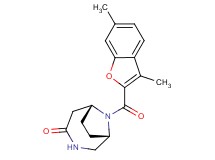 (1S*,6R*)-9-[(3,6-dimethyl-1-benzofuran-2-yl)carbonyl]-3,9-diazabicyclo[4.2.1]nonan-4-one