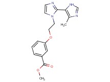 methyl 3-[2-(5'-methyl-1H,3'H-2,4'-biimidazol-1-yl)ethoxy]benzoate