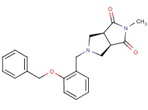 (3aR*,6aS*)-5-[2-(benzyloxy)benzyl]-2-methyltetrahydropyrrolo[3,4-c]pyrrole-1,3(2H,3aH)-dione