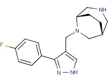 rel-(1R,5S)-6-{[3-(4-fluorophenyl)-1H-pyrazol-4-yl]methyl}-3,6-diazabicyclo[3.2.2]nonane dihydrochloride
