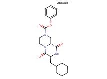 phenyl (7S,9aR)-7-(cyclohexylmethyl)-6,9-dioxooctahydro-2H-pyrazino[1,2-a]pyrazine-2-carboxylate