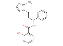 2-hydroxy-N-[3-(2-methyl-1H-imidazol-1-yl)-1-phenylpropyl]nicotinamide